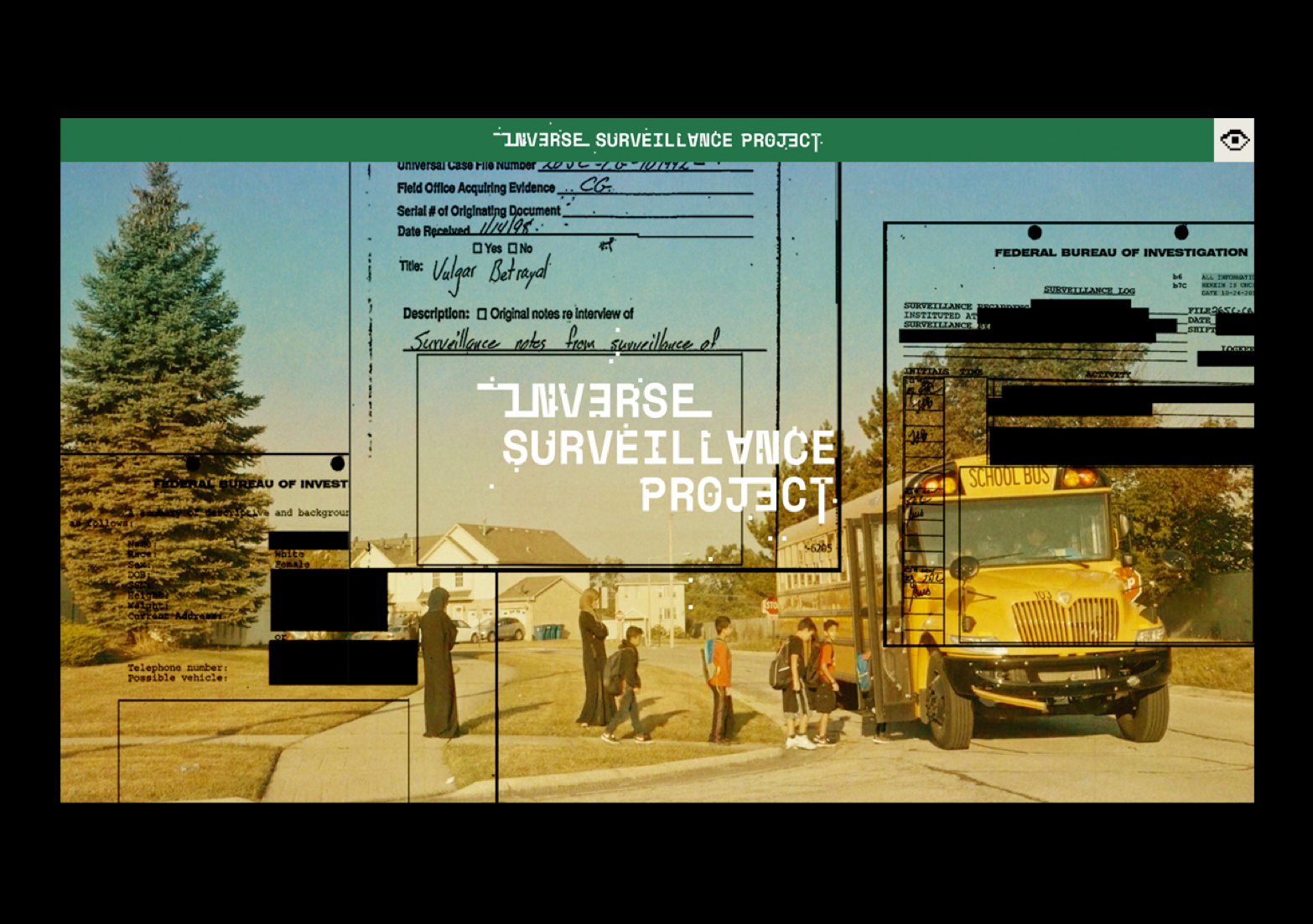 Inverse Surveillance Project website